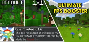 One Pixeled – Ultimate FPS Booster Texture Pack V1.6