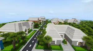 Sanjana's Neighbourhood | Minecraft PE Maps