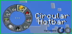 Circular Hotbar | Minecraft Texture Packs