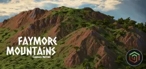 Faymore Mountains Minecraft Map [Custom Terrain]
