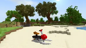 Water Bike Addon for Minecraft Pe