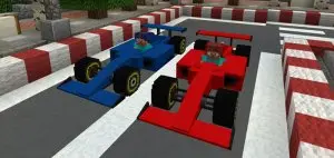 Sports Car: Formula One Add-on for Minecraft Pe