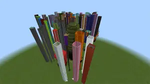 Super Mega Dropper Minecraft Map [Minigame]