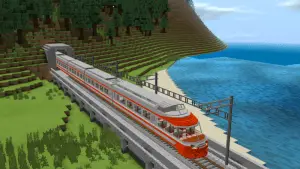Real Train Addon for Minecraft Pe