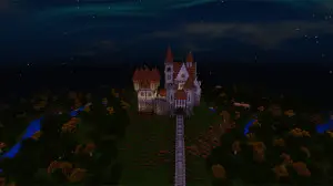 The Hilltop Castle | Minecraft PE Maps