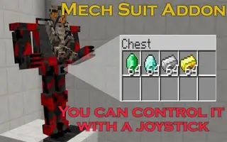 Mech Suit Addon for Minecraft Pe