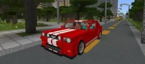 Sports Car: Ford Mustang Add-on for Minecraft Pe