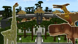 Jurassic Craft World [Creation] | Minecraft PE Map