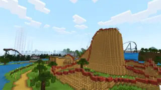 Terra Land [Roller Coaster] | Minecraft PE Map