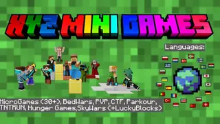 XYZ MINI GAMES map| Master maps for MCPE/Bedrock
