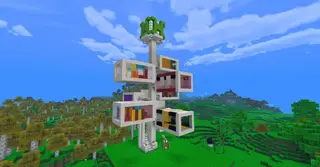 Herobrine SMP Minecraft 1.21 (with Gaming House &Fleet Statue)