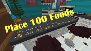 Place 100 Foods Addon | Minecraft Addons BE