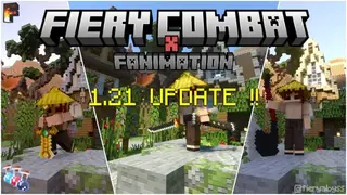 Fiery Combat X FAnimation | 1.21 UPDATE!! | Animation Pack