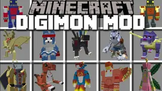 Digimon Voltage Mobs | Minecraft Addon PE