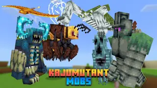 KAIJU MUTANT MOBS | Minecraft Addon PE