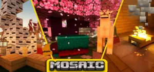 Mosaic RTX Texture Pack for Minecraft Bedrock/PE