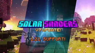 Solar Shaders MCPE | Minecraft Patched only (1.20.80 & 1.21)