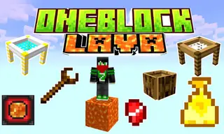 Lava One Block 1.20.70/1.20+ Full Modpack (No world)