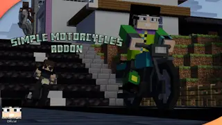 Simple Motorcycles Addon v1 | Minecraft Addons PE