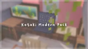 Kotaki Modern Pack V1.2 | Minecraft Furniture Mod