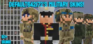 Military Skins 1.0 |MCPE Skinpack