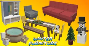Winter Holidays: Furniture | Furniture Minecraft Mod
