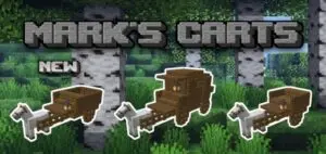 Mark's Carts AddOn 1.19+ [Compatible with any Addon] | Minecraft Addons PE