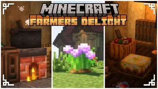 Farmer's Delight Bedrock (Unofficial Port) | Minecraft Mods 1.20+