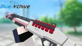 Blue Archive Addon|3D Gun Mod for Minecraft 1.20