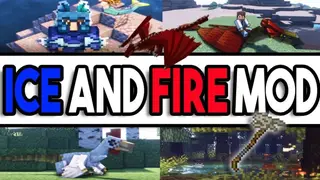 Ice and Fire Dragons Addon for Minecraft BE/PE