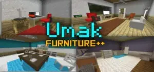 Umäk Furniture: Living Room Addon | Minecraft Furniture Mod