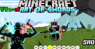 Minecraft Art of Sword (Sword Art Online) Addon