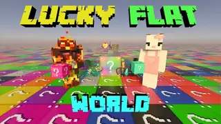 Lucky Flat World 1.2 | Minecraft Map