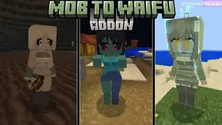 🦉 Mob to Waifu [Bedrock] 🦉
