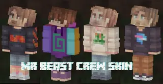 MrBeast Crew Skin Pack