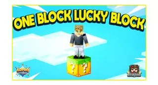 Lucky One Block 1.21+ For Minecraft PE or Bedrock