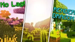 Top 3 Render Dragon Shaders Minecraft Windows 10 Edition 1.19.20