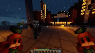 Hytale Kweebec: Sapling Treesinger (Autumn Elder) Totem