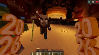 Golden 2026 Totem of Undying - Happy New Year