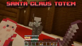 santa claus (Papa Noel) totem