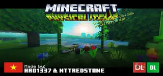 🔥Physical Items V2.1💥 - Compatible with any addons⚡| Support Minecraft 1.21+