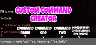 Custom Command Creator!