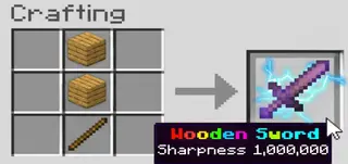 Minecraft But Wooden Tools Are OP!!!!