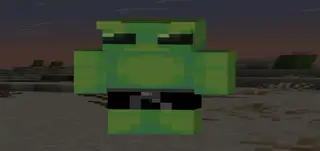 Alien with boxers skin