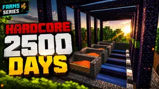 💀 2500 Days Hardcore Survival – Ultimate Minecraft World
