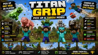 TITAN GRIP: PICK UP & THROW MOBS | EL SANDO