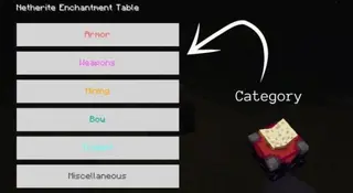 Netherite Enchantment Table Concept