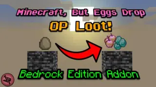 Minecraft, but Eggs drop OP Items