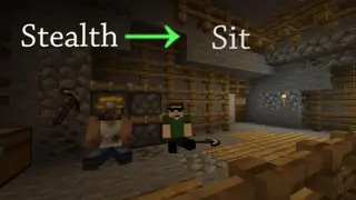 Sneaking → Sit