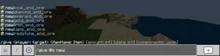 Vanilla End Ores